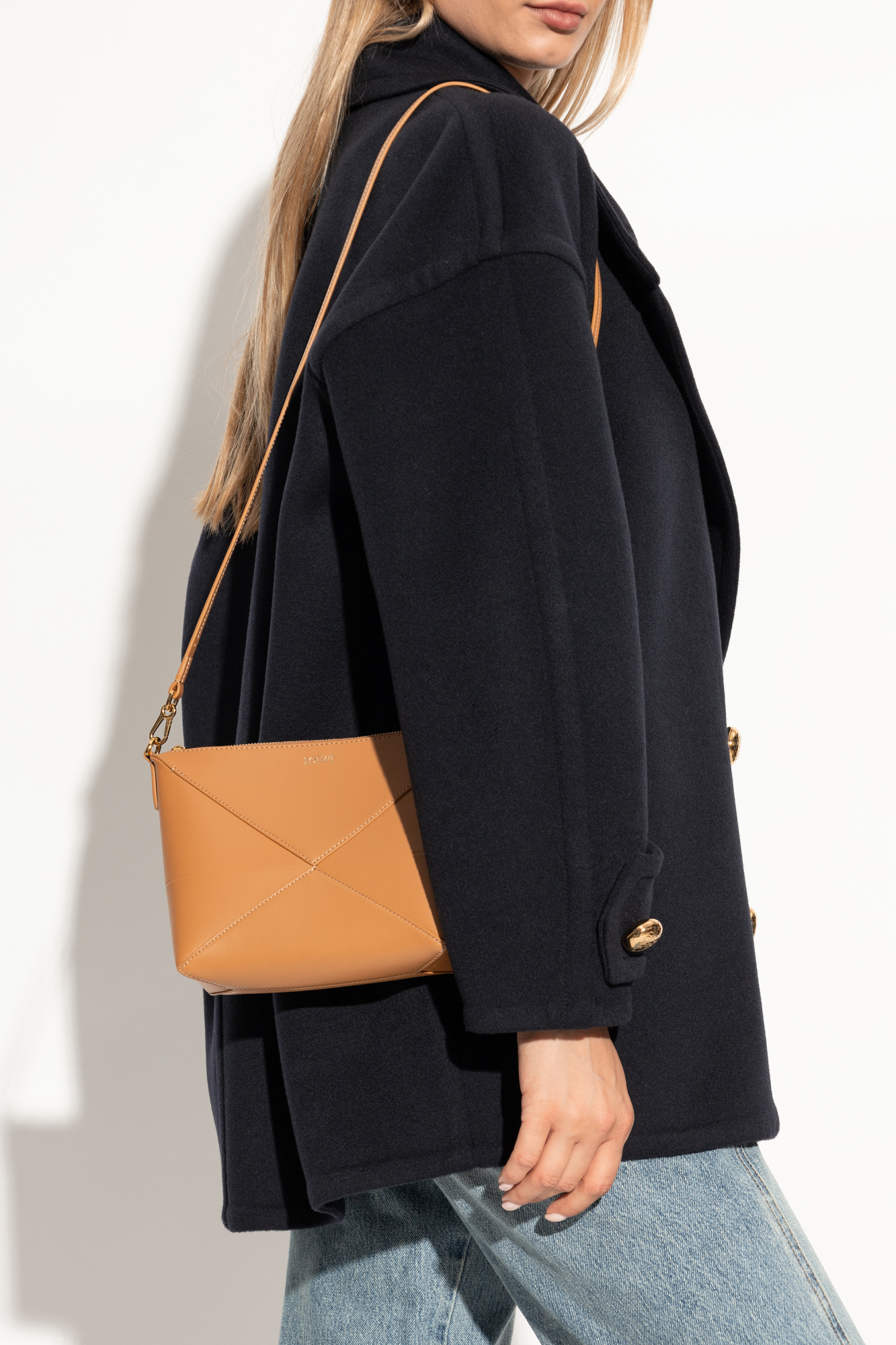 【LOEWE】PUZZLE FOLD SHOULDER BAG LOEWE Puzzle Fold leather clutch | NET-A-PORTER